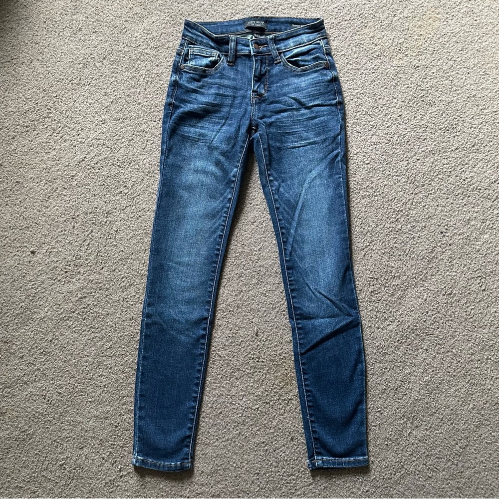 Judy Blue Skinny Jeans Sz 0/24 JB82106MD